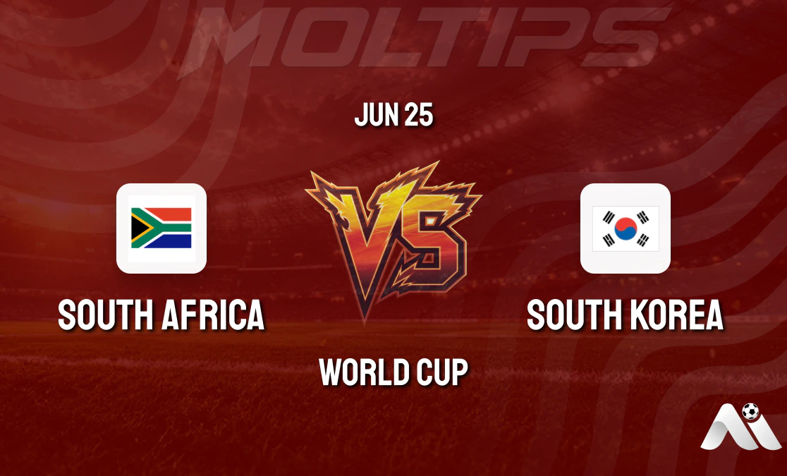 World Cup Group Stage: South Africa vs South Korea, South Korea Can Advance with a Draw cover image