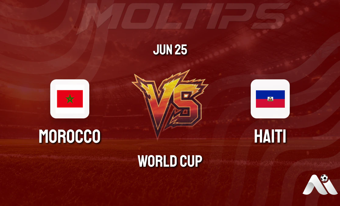 World Cup Group Stage Morocco vs Haiti Pre-match Analysis: Morocco Seeks Big Win to Top Group cover image