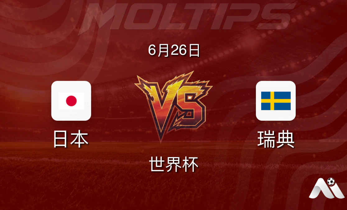 世界杯日本对阵瑞典赛前分析:日本状态火热有望取胜封面图