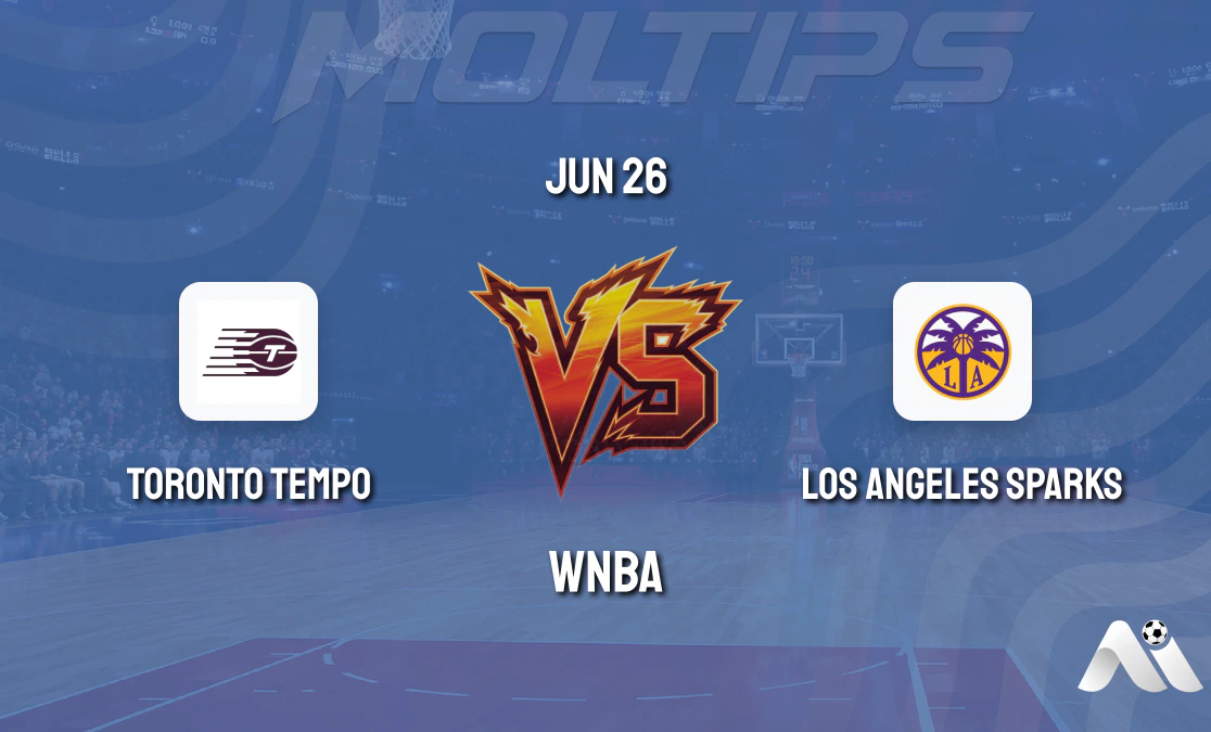 WNBA Regular Season: Toronto Tempo Host Los Angeles Sparks, Line Reversal Hides Secrets cover image