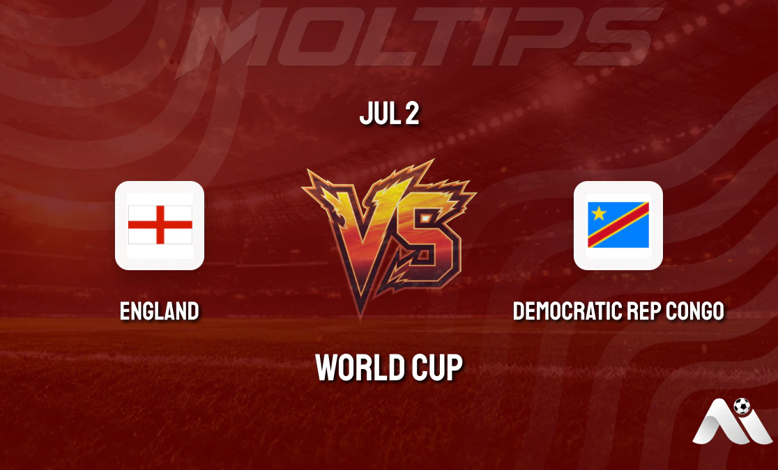 World Cup England vs Democratic Rep Congo Pre-match Analysis: Three Lions Have Clear Advantage cover image