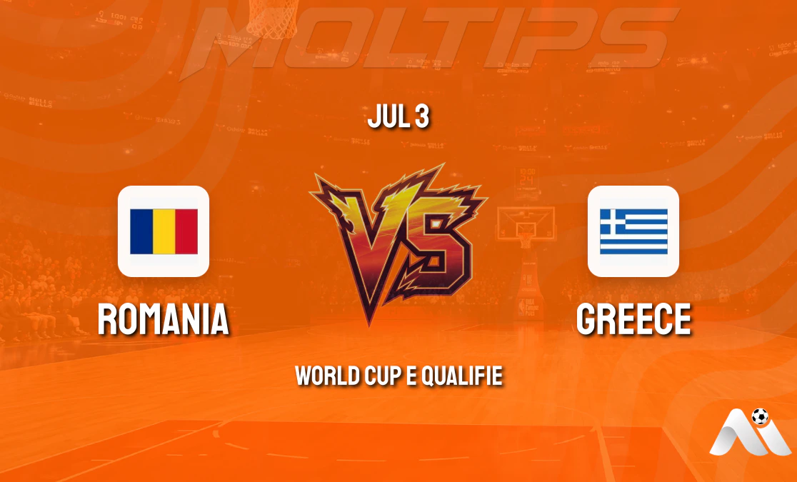 World Cup European Qualifiers Basketball Prediction: Romania vs Greece Pre-match Analysis cover image
