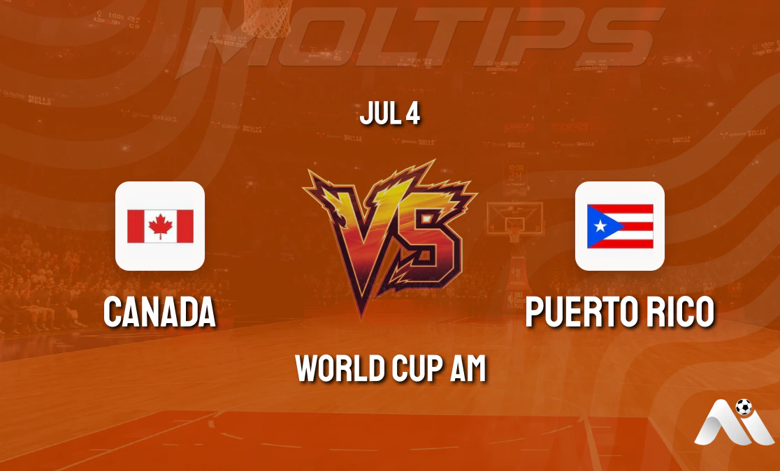 World Cup Americas Qualifier Basketball Prediction: Canada vs Puerto Rico, July 4, 2026 cover image