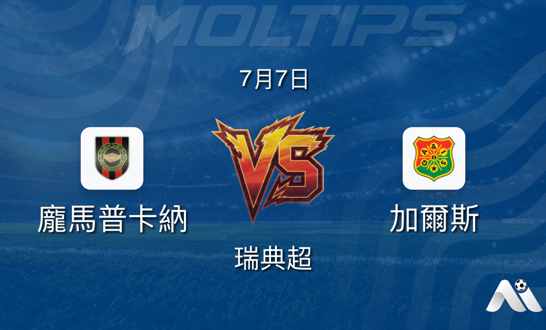 瑞典超前瞻:布洛馬波卡納 vs 哥德堡蓋斯,客隊狀態更佳封面圖