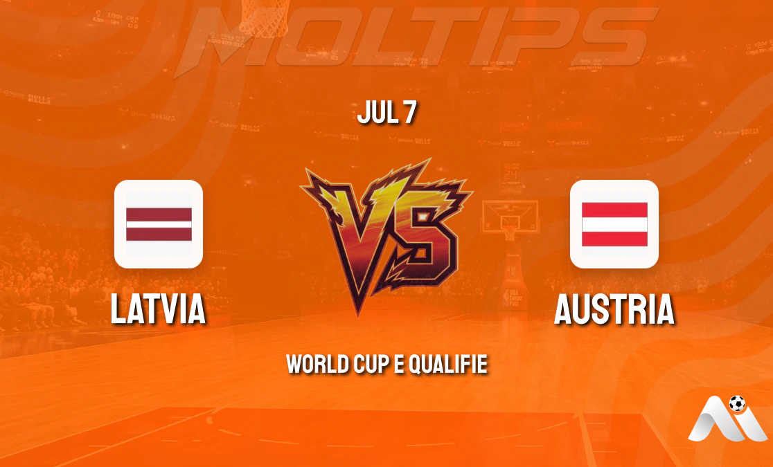 World Cup E Qualifier Basketball Prediction: Latvia vs Austria July 7, 2026 cover image