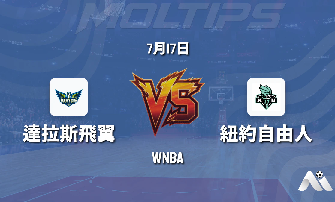 WNBA常規賽:達拉斯飛翼主場迎戰紐約自由,飛翼能否延續近期強勢表現?封面圖