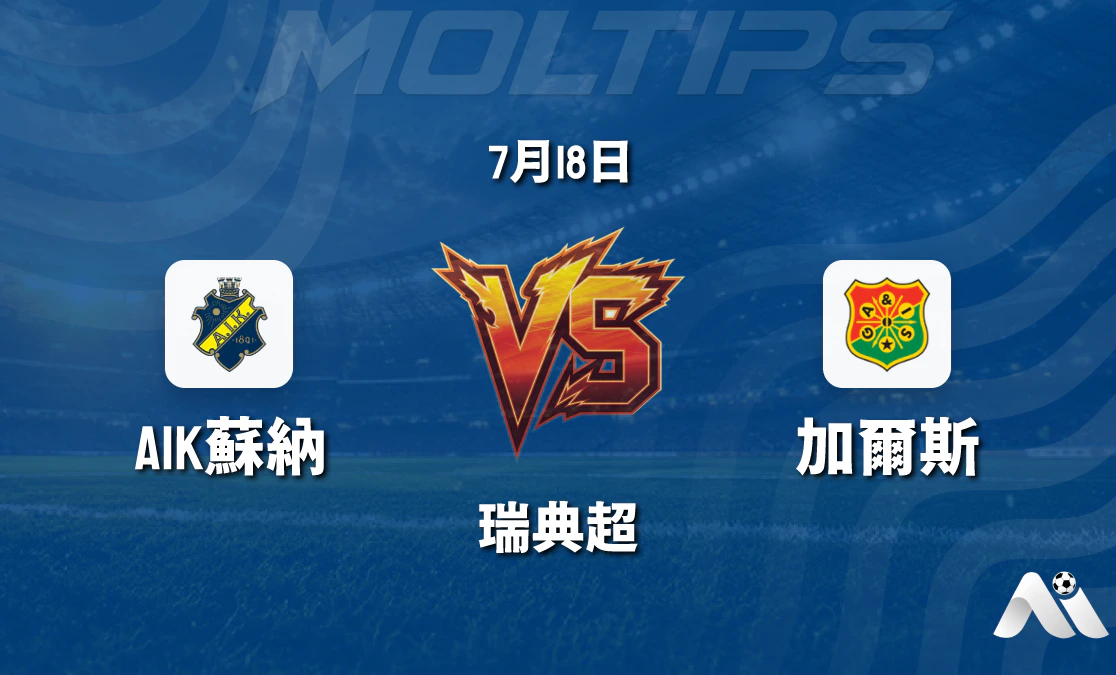 瑞典超：索爾納 vs 哥德堡蓋斯賽前分析封面圖