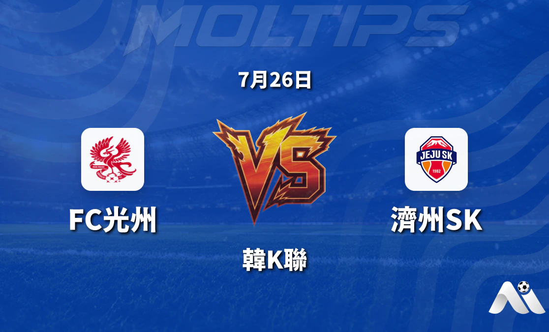 濟州SK客戰光州FC，狀態佔優有望帶走三分封面圖
