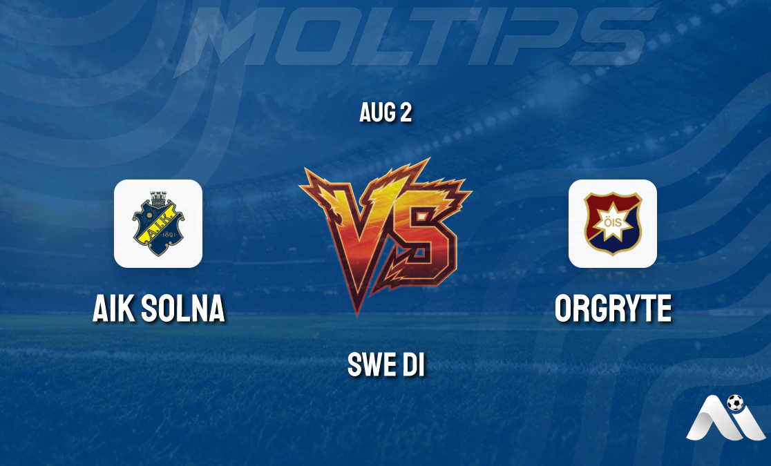AIK Solna Host Orgryte in Swedish Superettan with Clear Data Advantage cover image