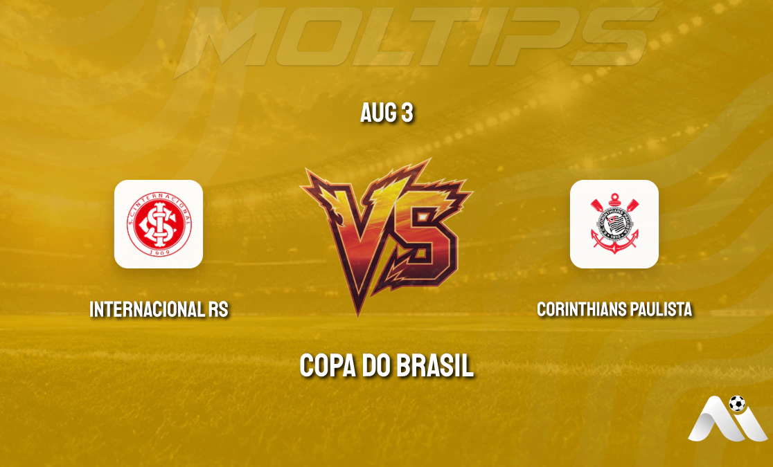 Copa do Brasil Preview: Internacional RS Host Corinthians Paulista, Who Takes the Advantage in the First Leg? cover image