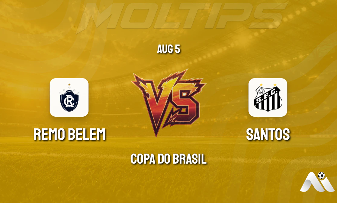 Copa do Brasil: Remo Belem Host Santos, Aiming to Turn the Tide at Home cover image