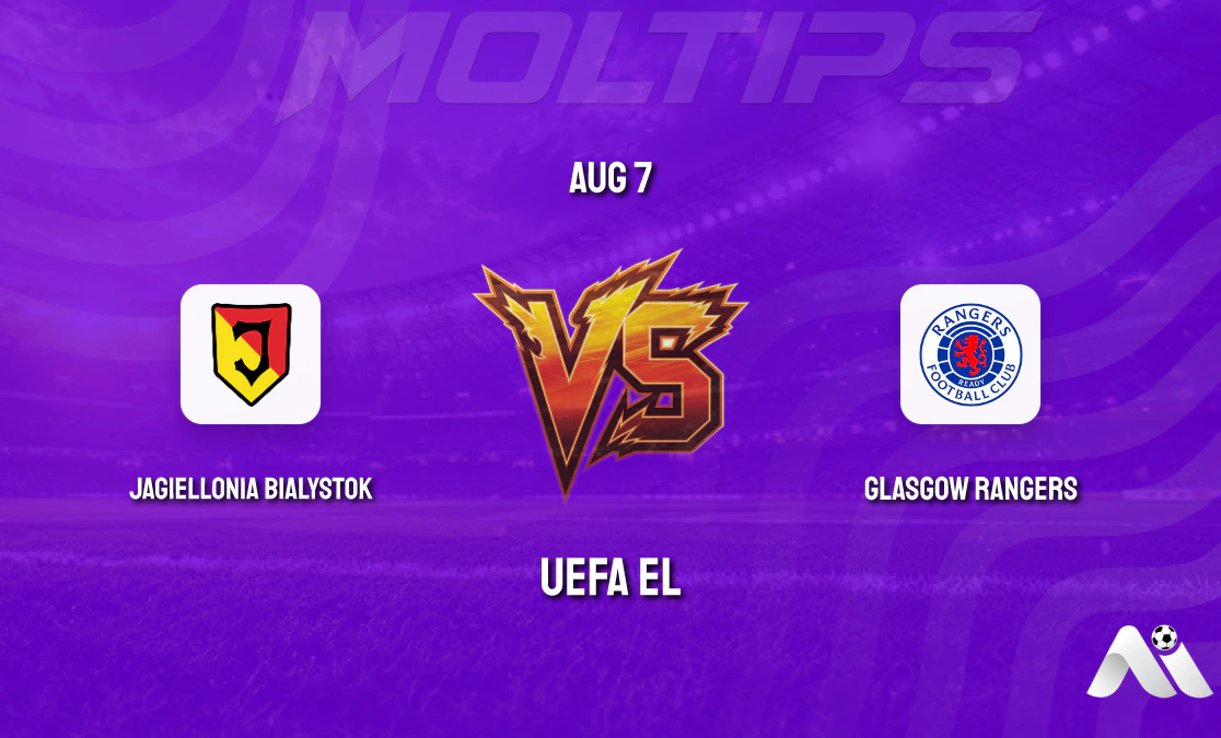 UEFA EL: Jagiellonia Bialystok vs Glasgow Rangers Pre-Match Analysis cover image