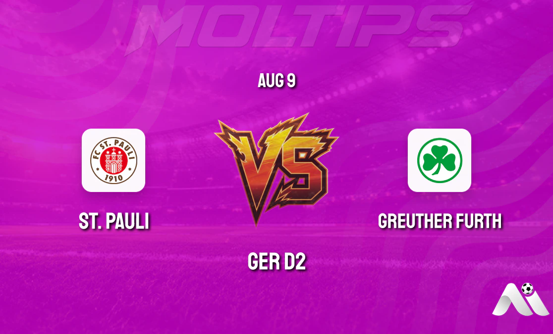 GER D2 Opener: St. Pauli Host Greuther Furth, Data Shows Clear Home Advantage cover image