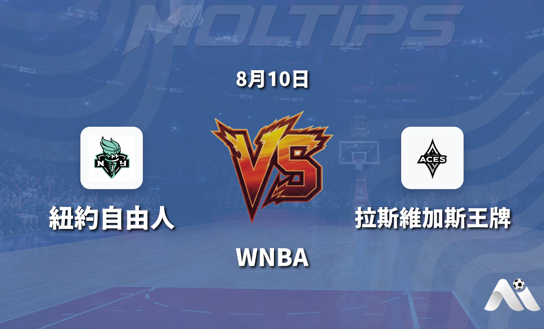 WNBA 紐約自由對拉斯維加斯王牌 賽前分析與推薦封面圖