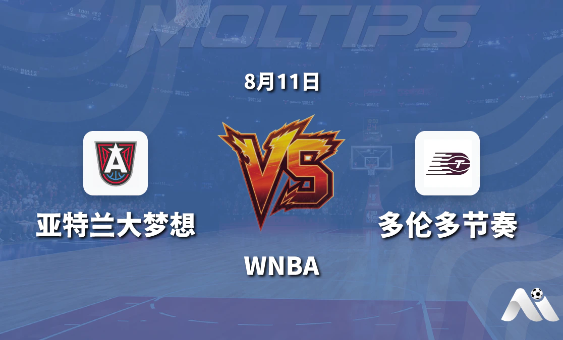 WNBA 亚特兰大梦想对阵多伦多节奏 主场优势与让分走势分析封面图