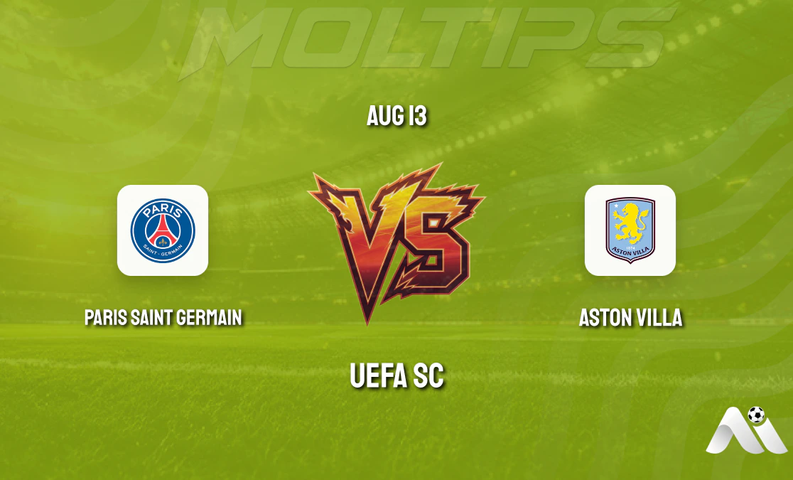 UEFA Super Cup: Paris Saint Germain vs Aston Villa - Pre-match Analysis and Recommendations cover image