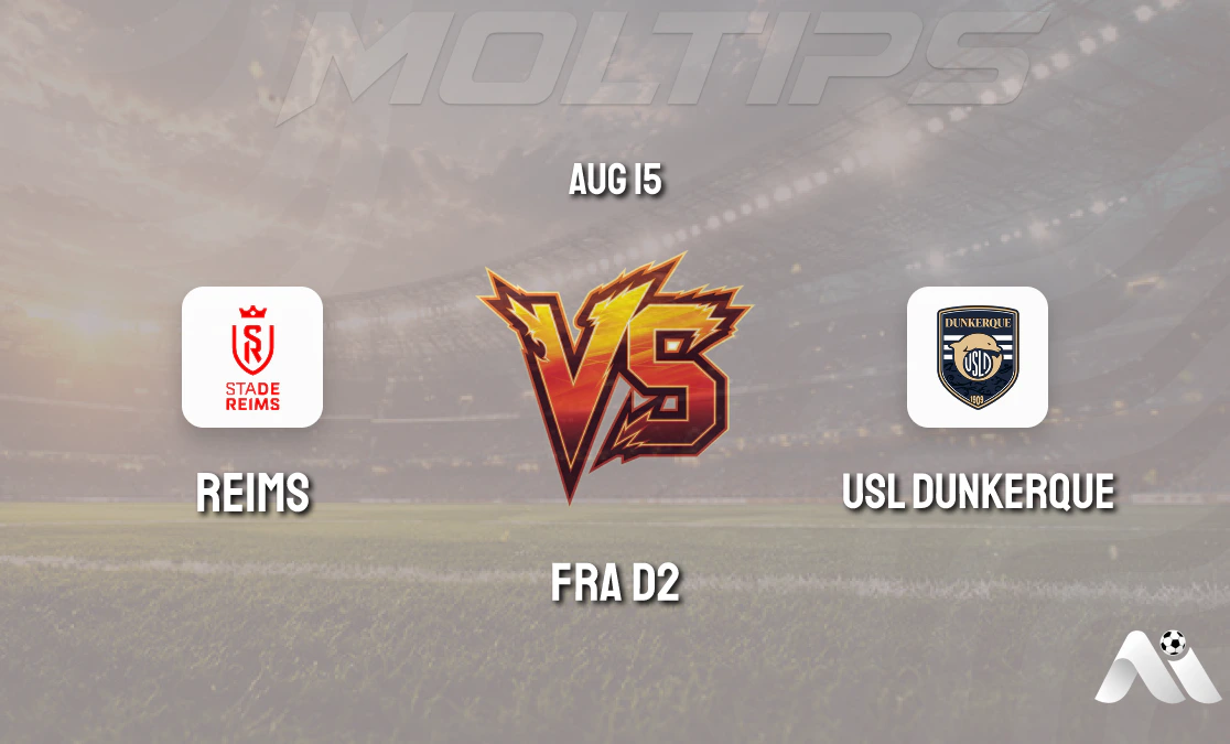 Reims Host USL Dunkerque in Ligue 2: Data Reveals Home Advantage and Line Movement cover image