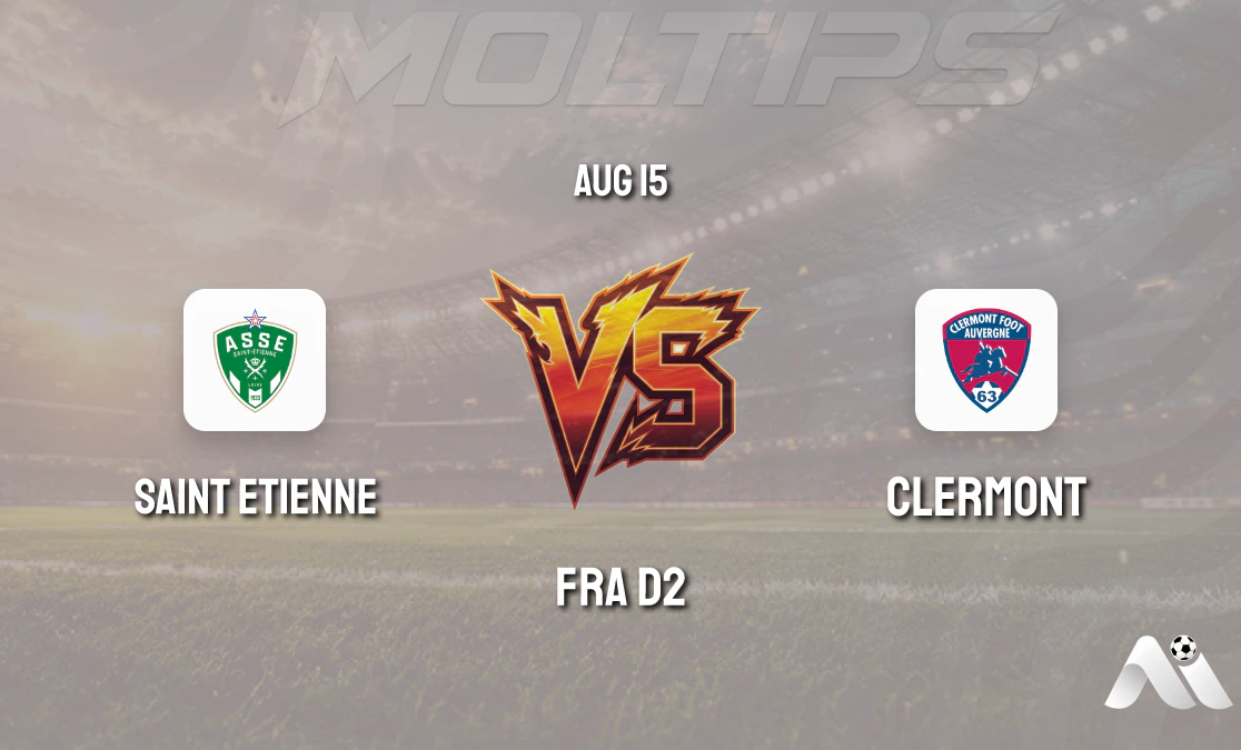Saint Etienne Host Clermont in Second Round of Ligue 2 Season cover image