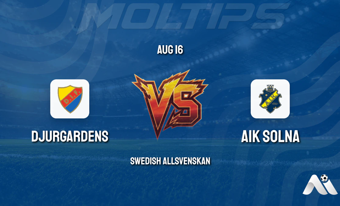 Swedish Allsvenskan: Djurgardens Host AIK Solna, Can the Home Side Continue Their Strong Form with a One-Goal Handicap? cover image