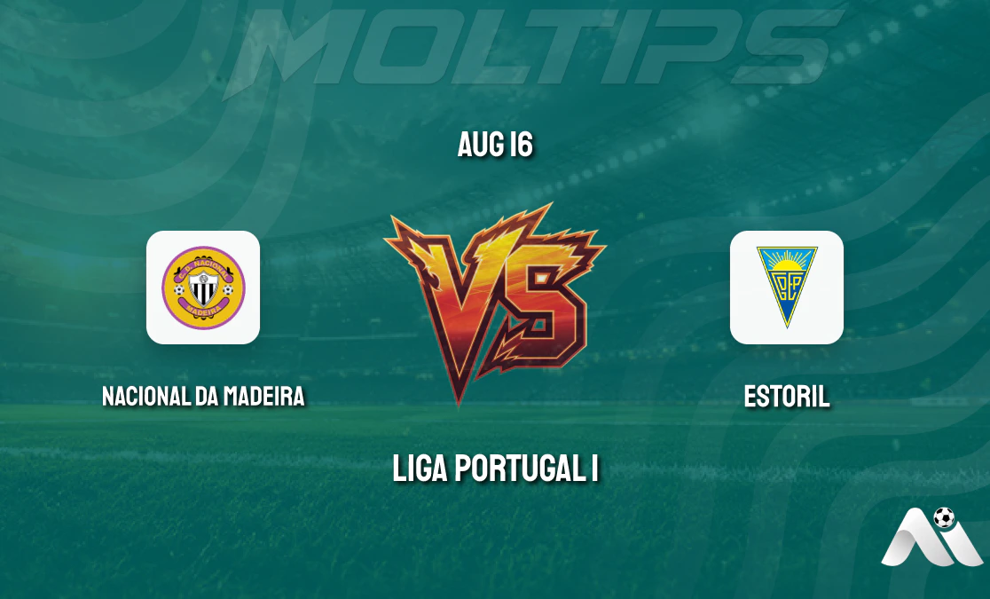 Liga Portugal 1: Nacional da Madeira Host Estoril, Aiming for First Win of the Season at Home cover image