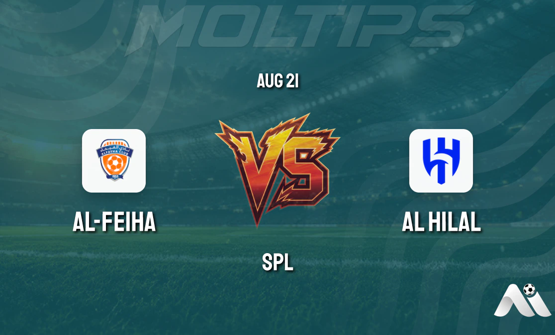 SPL: Al-Feiha vs Al Hilal - Visitors Favored to Win Away cover image