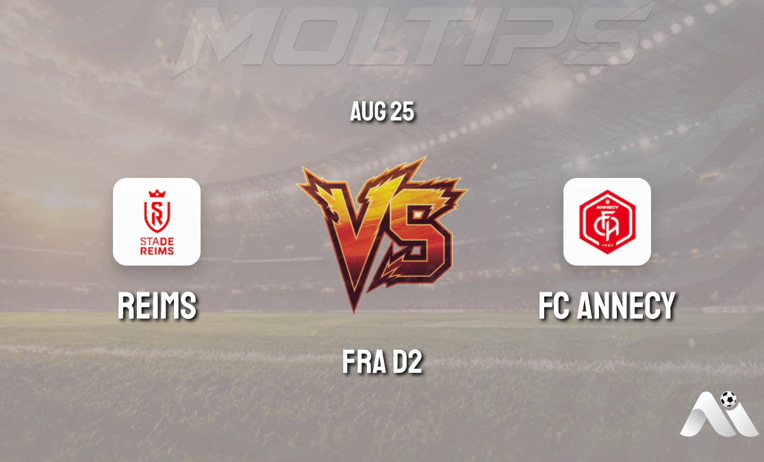 Reims Host Annecy in Second Round of Ligue 2 Season cover image
