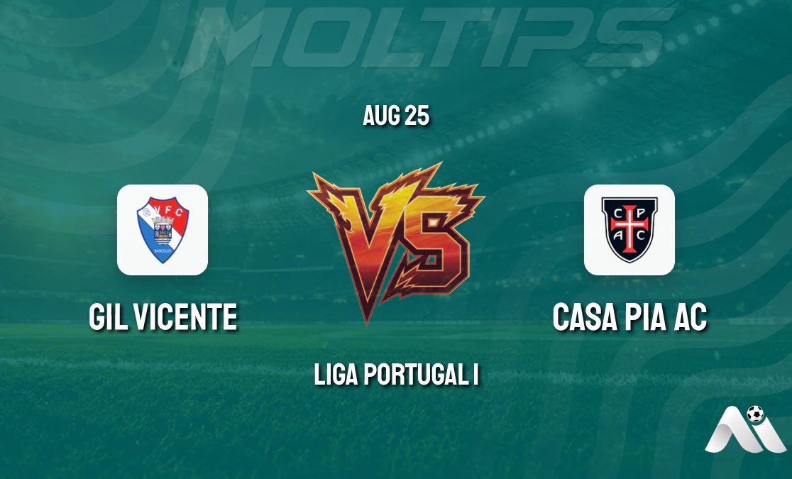 Gil Vicente Host Casa Pia AC in Liga Portugal 1: Home Side in Form and Poised for Another Win cover image