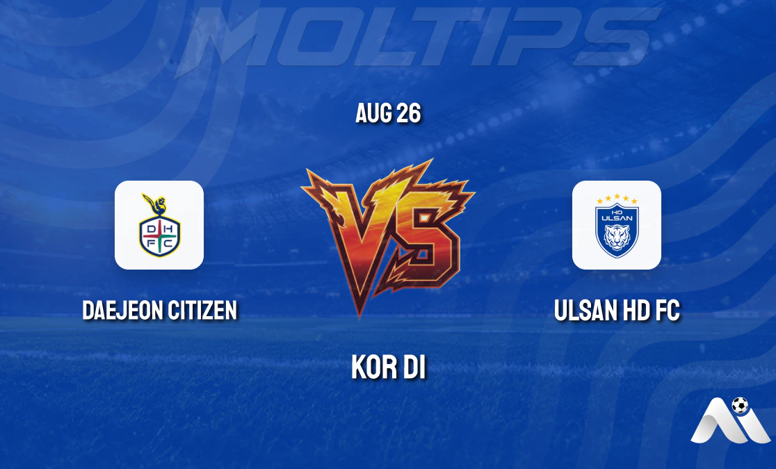 K League 1 Preview: Daejeon Citizen vs Ulsan HD FC - Home Advantage and Head-to-Head Record Key cover image