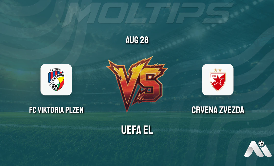 Europa League: Viktoria Plzen Host Crvena Zvezda, Aiming for Home Comeback cover image