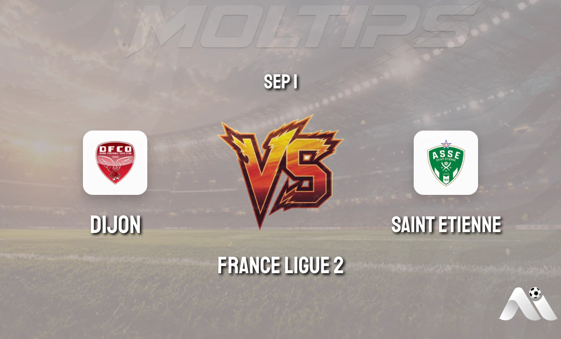 Ligue 2: Dijon vs Saint Etienne - Visitors in Form Expected to Take All Three Points cover image