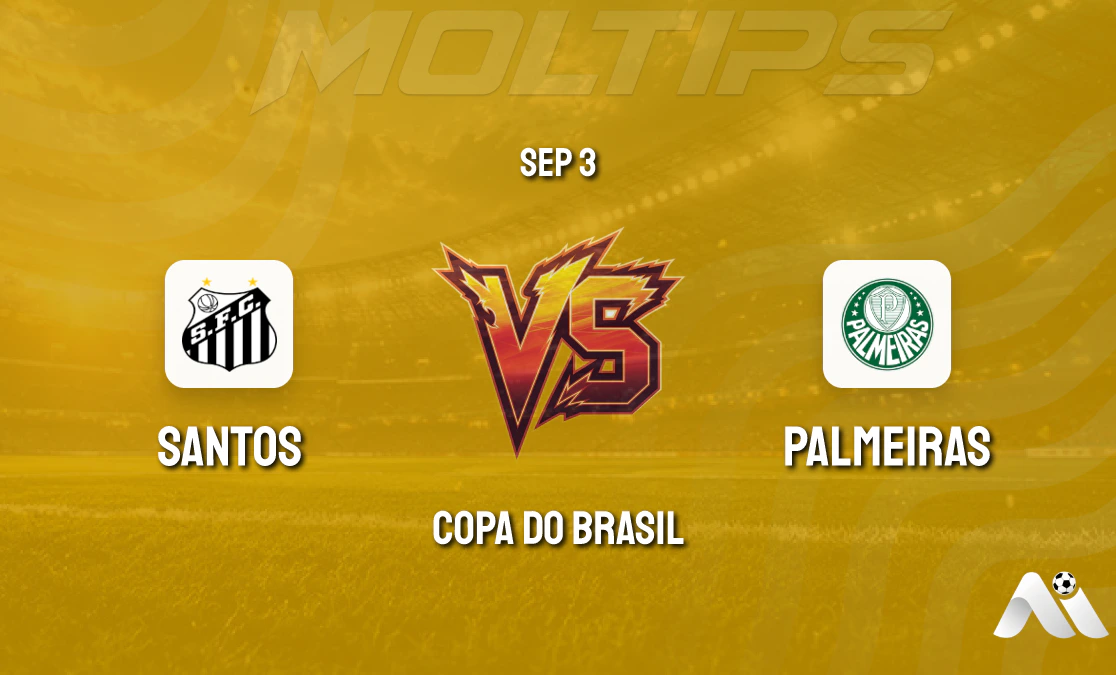 Copa do Brasil Santos vs Palmeiras Pre-match Analysis and Prediction cover image