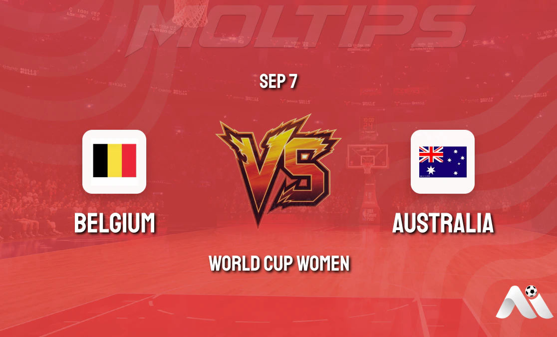 Belgium Women vs Australia Women World Cup Women's Basketball Pre-Match Analysis cover image