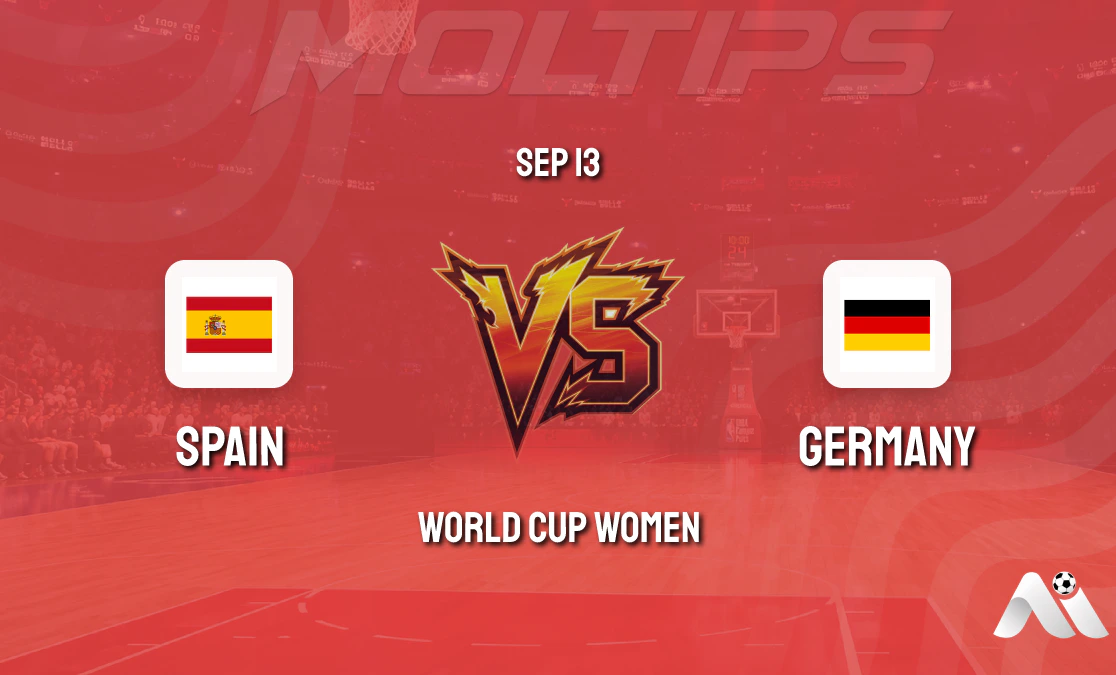 World Cup Women Spain vs Germany Pregame Analysis: Four-Game Head-to-Head Win Streak and Handicap Trend Breakdown cover image