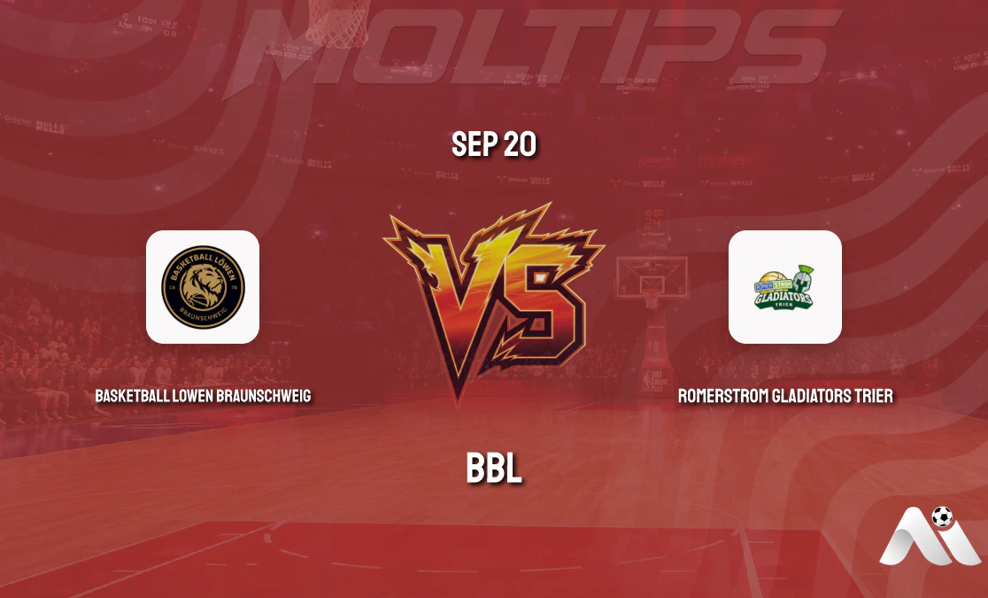 BBL Basketball Lowen Braunschweig Host Romerstrom Gladiators Trier: Handicap and Total Line Trends Analysis cover image