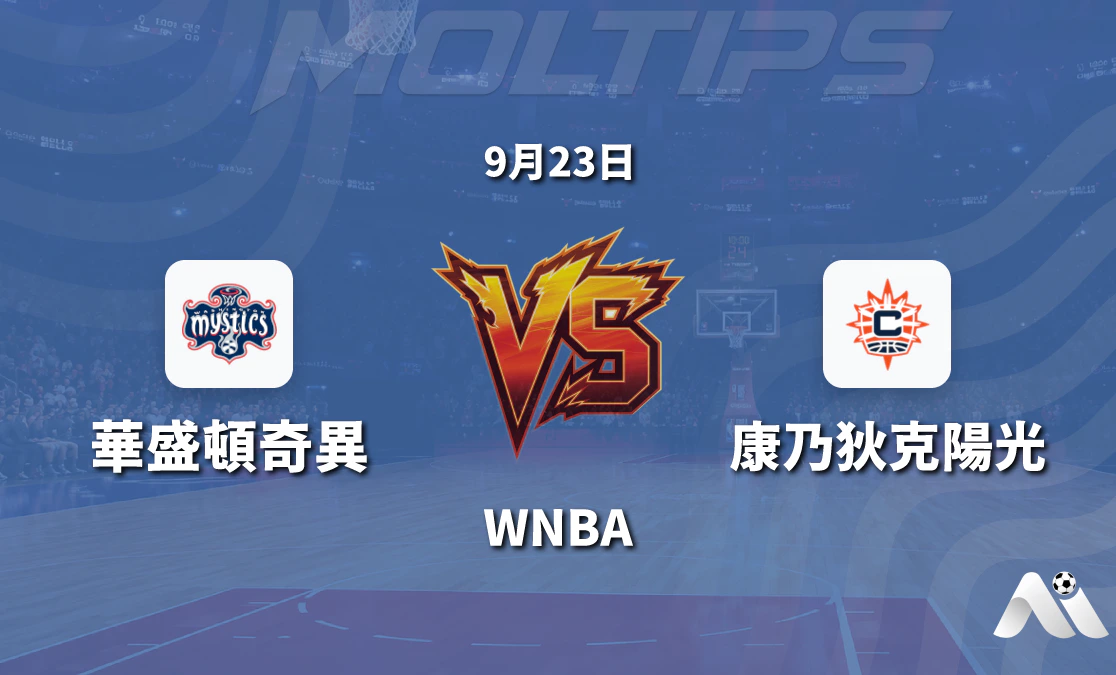 華盛頓神秘人主場迎戰康涅狄克太陽 WNBA常規賽盤口與近況解讀封面圖