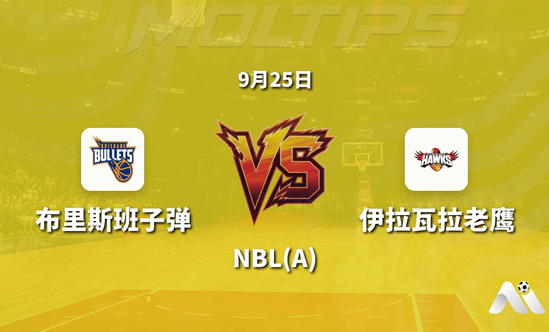 布里斯班子弹对阵伊拉瓦拉老鹰 NBL 常规赛赛前深度解读封面图