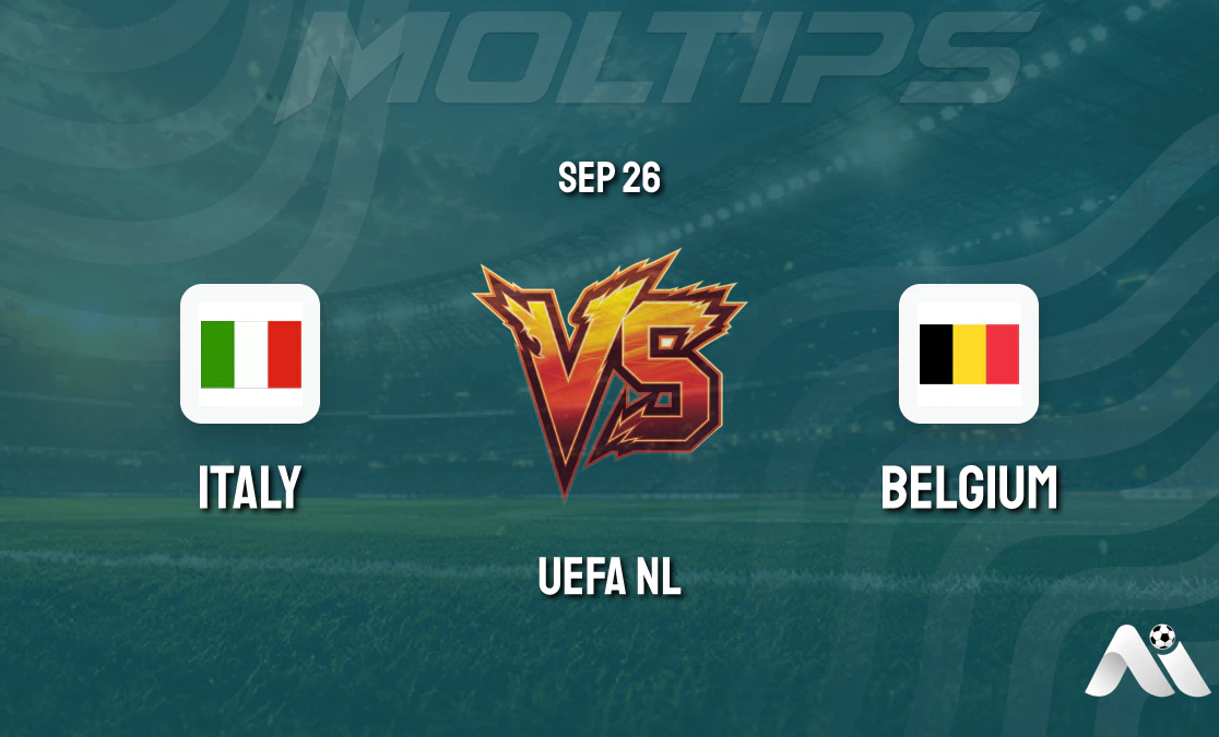 Italy vs Belgium UEFA NL Preview: Azzurri Host Red Devils, Handicap Trends and Attack-Defense Data Analysis cover image