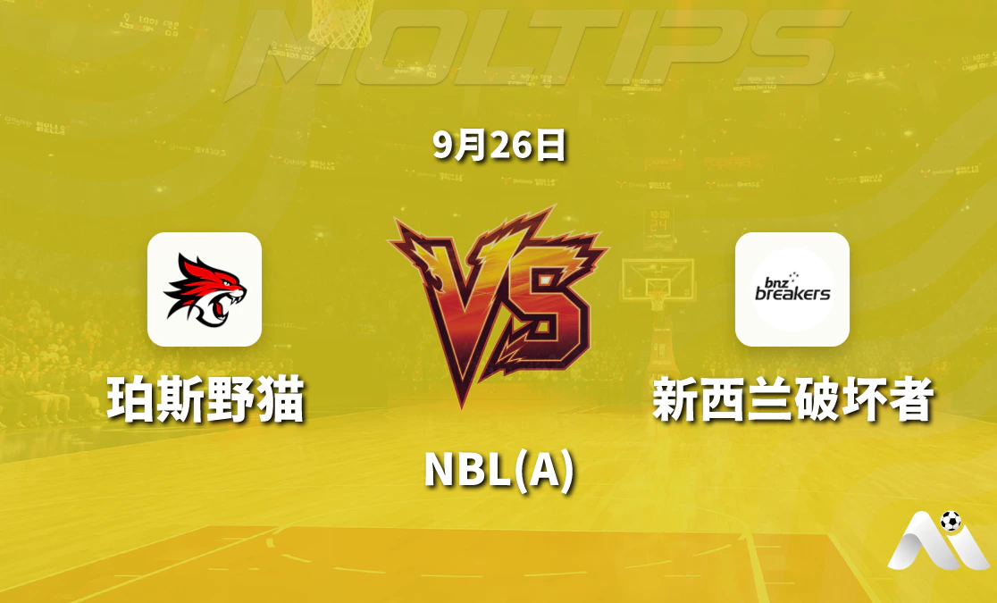 珀斯野猫主场迎战新西兰破坏者 NBL 常规赛赛前深度解析封面图