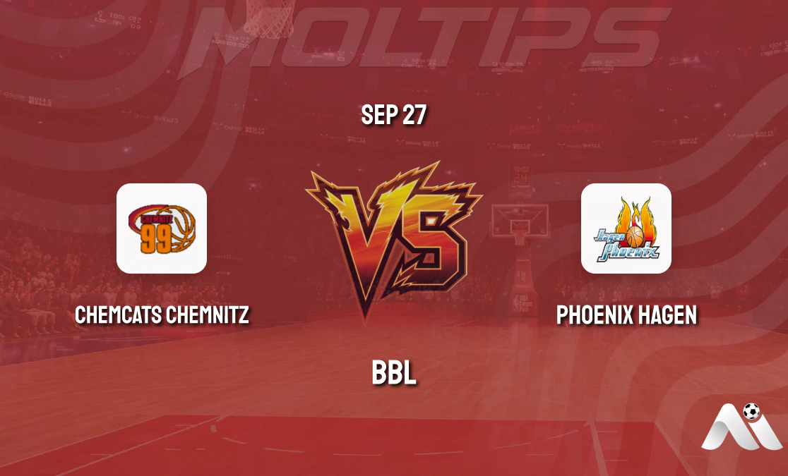 BBL: Chemcats Chemnitz Host Phoenix Hagen - Handicap and Total Line Trends Analysis cover image
