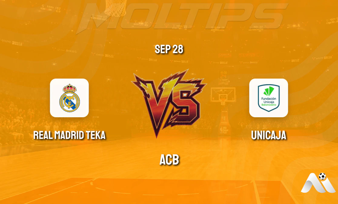 Real Madrid Teka Hosts Unicaja in ACB Clash: Pre-Game Analysis cover image