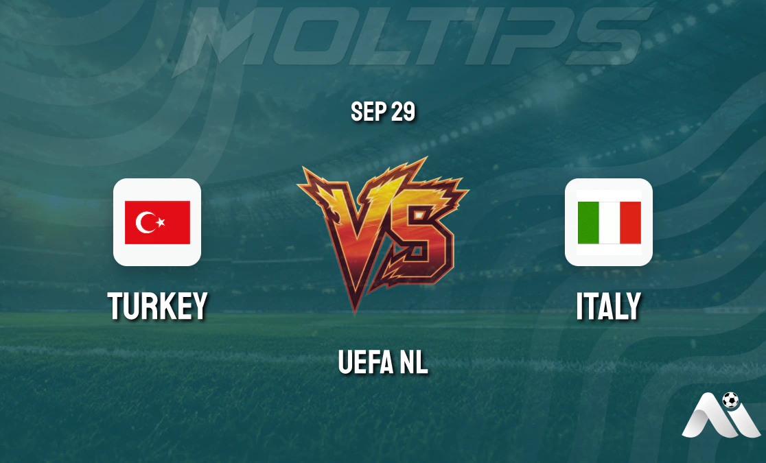 UEFA NL Turkey vs Italy Pre-Match Analysis: Attack and Defense Battle Under a Level Handicap cover image