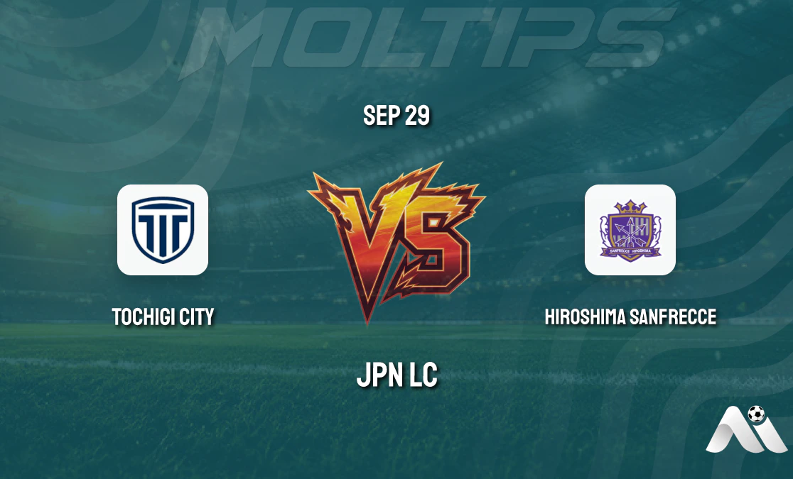 JPN LC Preview: Tochigi City Host Hiroshima Sanfrecce, Handicap Trends and Qualification Situation Analysis cover image