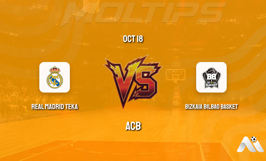 ACB: Real Madrid Teka Host Bizkaia Bilbao Basket - Handicap and Total Line Analysis cover image