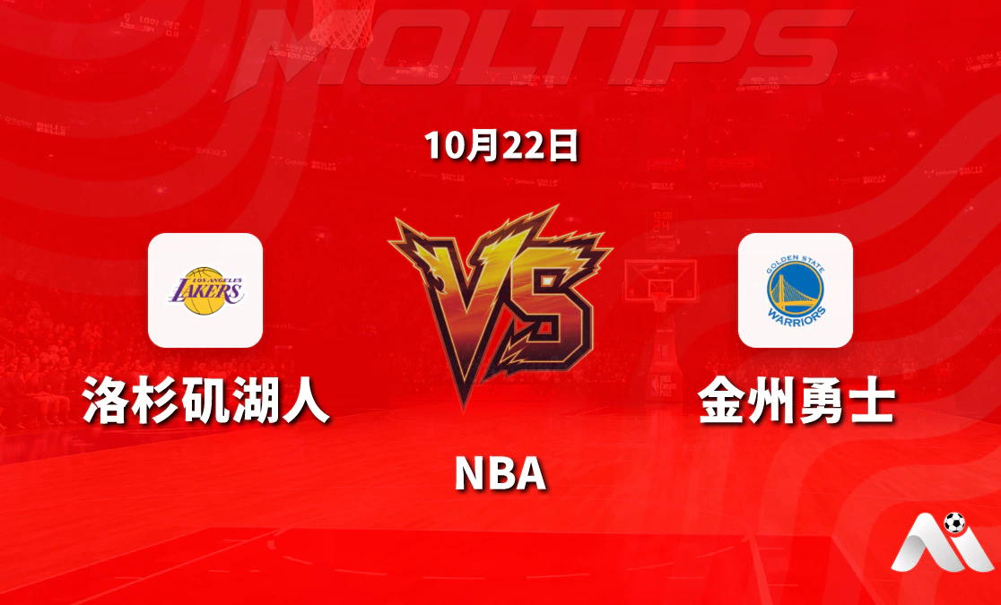 NBA常规赛湖人主场迎战勇士 让分盘口与大小分走势解析封面图