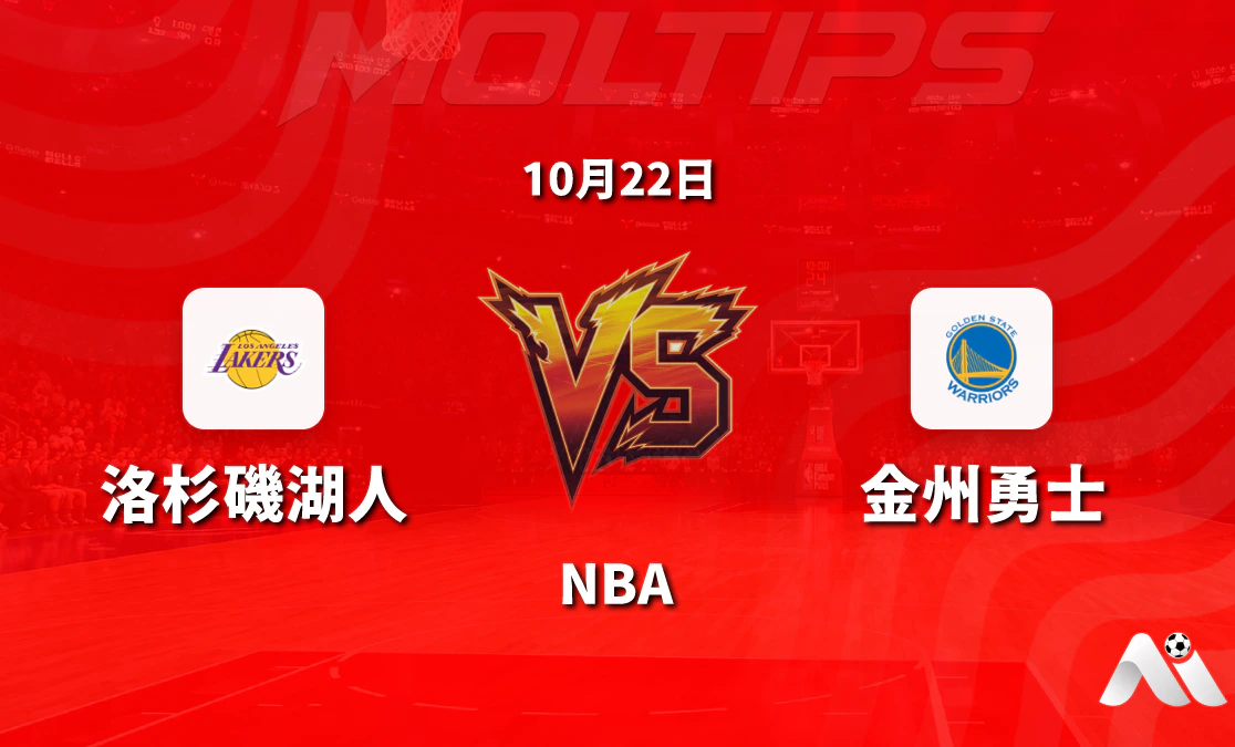 NBA常規賽湖人主場迎戰勇士 讓分盤口與大小分走勢解析封面圖