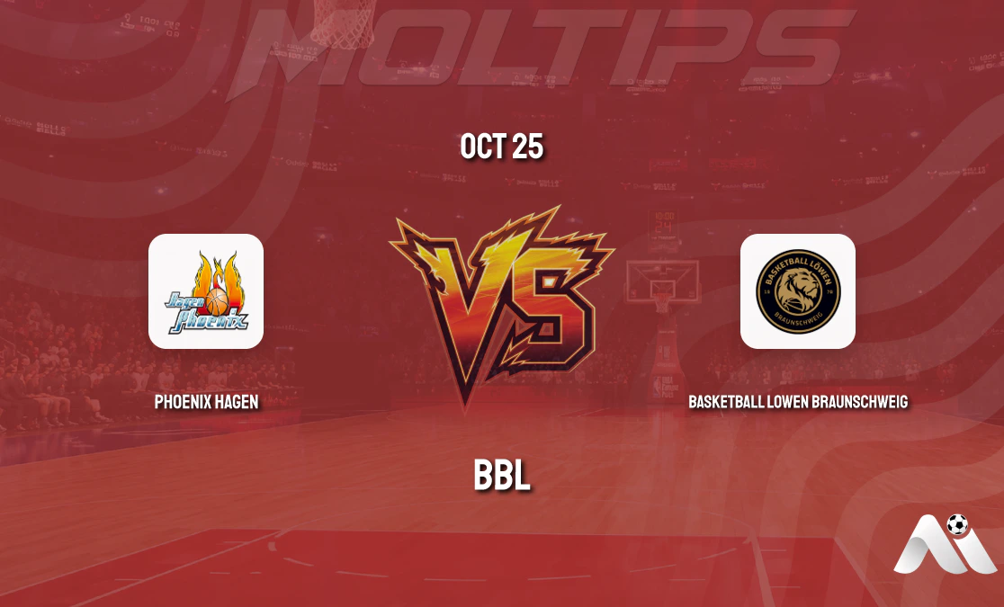 BBL: Phoenix Hagen Host Basketball Lowen Braunschweig – Handicap and Total Trends Analysis cover image