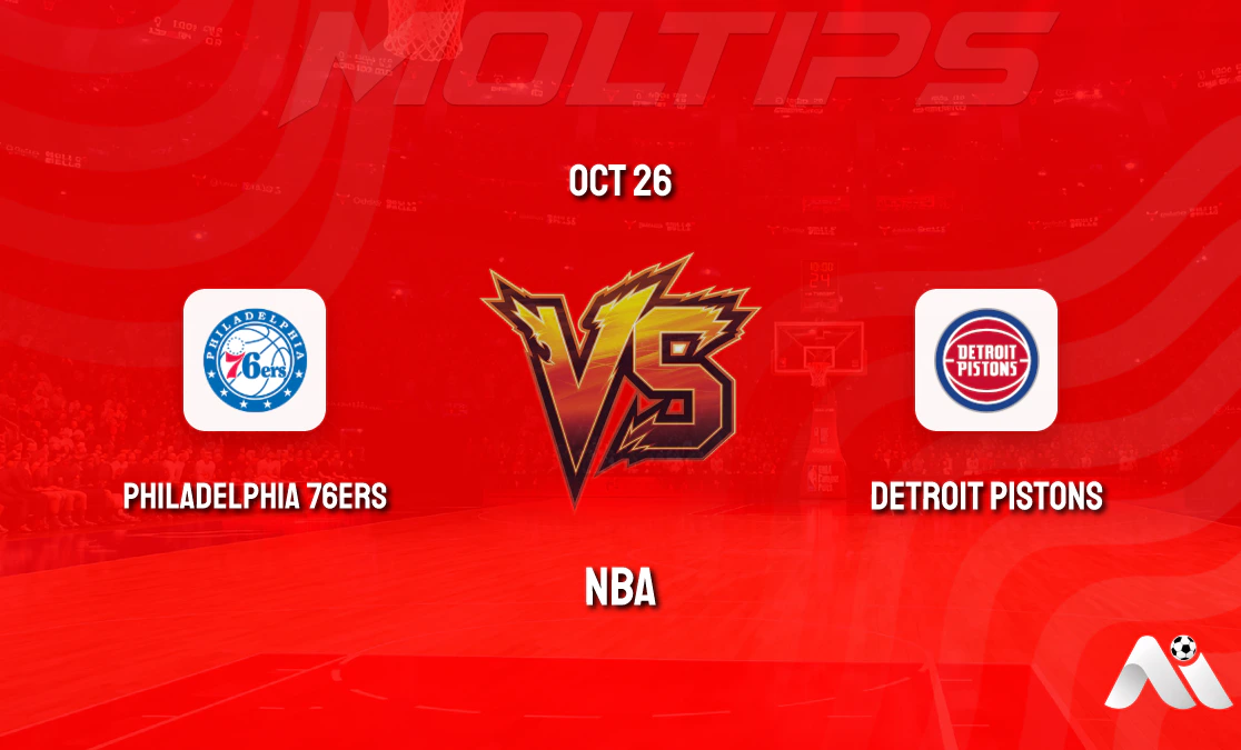 Philadelphia 76ers Host Detroit Pistons: NBA Regular Season Line Movement and Pre-Game Analysis cover image