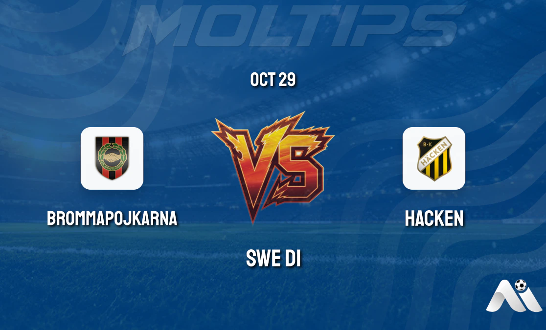 Swedish Allsvenskan Brommapojkarna vs Hacken Pre-Match Analysis: Handicap Trends and Head-to-Head Data Interpretation cover image