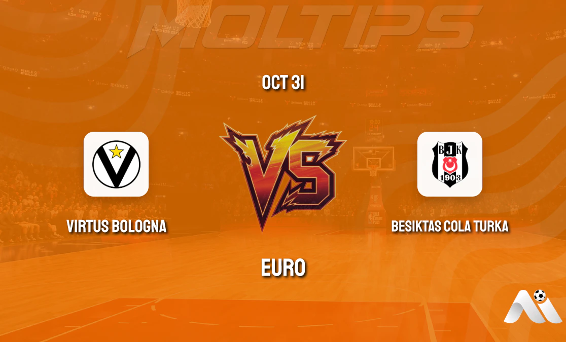Euro Pregame Analysis: Virtus Bologna Hosts Besiktas, Handicap and Total Trends Breakdown cover image